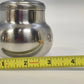 Oneida 18/8 Stainless Steel Creamer & Lidded Sugar Bowl Set Silver Japan MCM Vtg