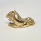 MMA Metropolitan Museum King Tut Lion Gold Tone Animal Figurine 1976 Vintage