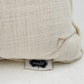 Mud Pie Pillow 13" Sq w Gray Beaded Bling Scrollwork Accent Christmas Reindeer