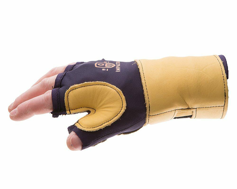 Impacto 704-20 Anti Impact Fingerless Glove Leather Wrist Support Left Hand XL