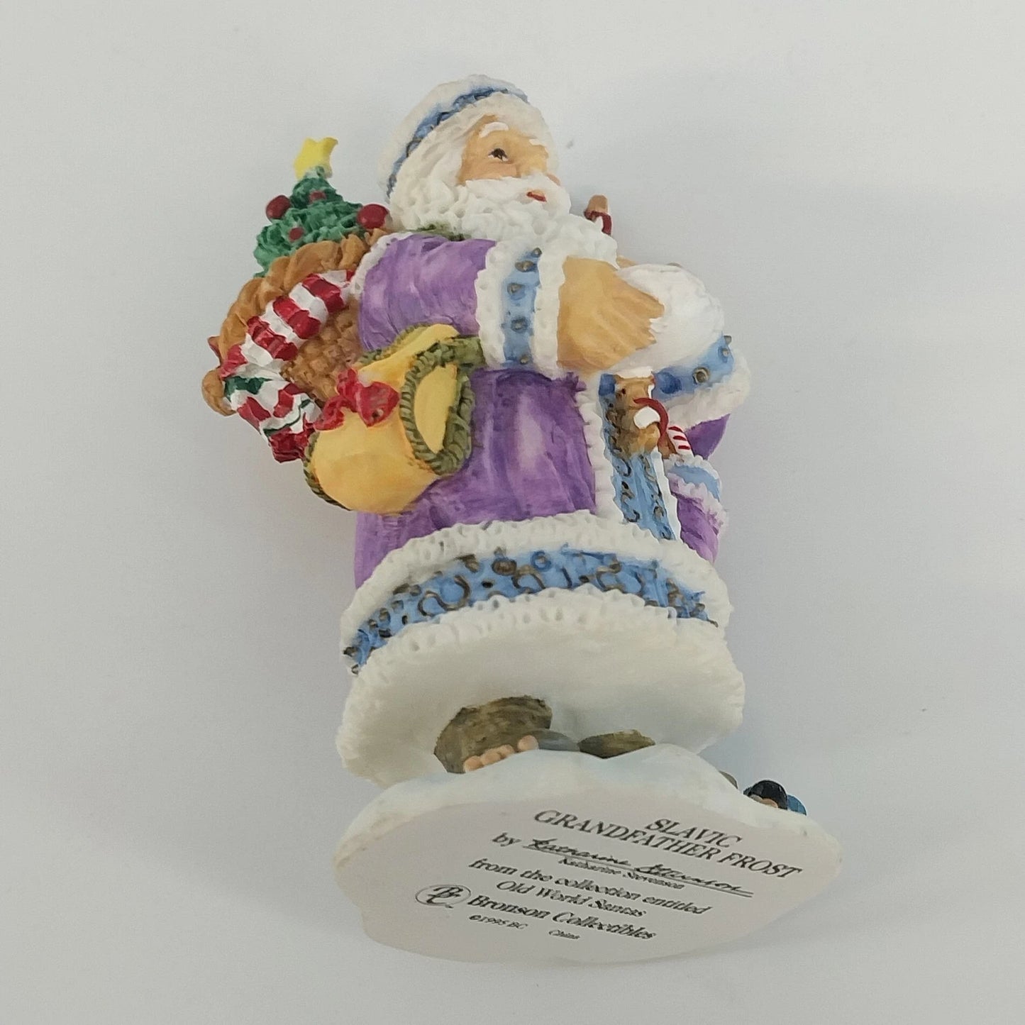Bronson Collectibles Slavic Grandfather Frost Santa Figurine 3.75" Resin 1995