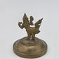 Thai Siam Brass Place Card Holders Set 10 Dancers Temples Elephants Vintage