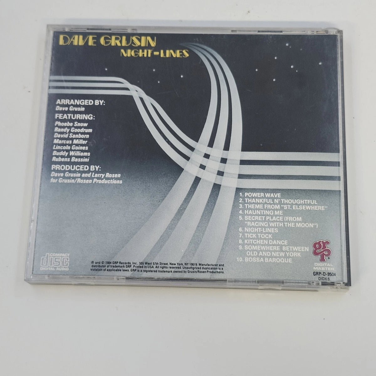 Dave Grusin 6 CD Night-Lines Migration Mountain Dance The Orchestral GRP Records