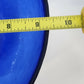 Vietri Murano Italy Cobalt Blue Art Glass Centerpiece Bowl 9.5" Footed Base Vtg