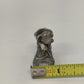 Little Gallery Dog in Shoe Pewter Figurine Kraczkowski 2" 1980 Vintage