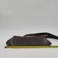Signature Studio Leather Shoulder Bag Brown Classic Purse Manmade Trim New Vtg