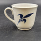 Christiana Campbell’s Tavern Coffee Cup 3.5" x 3" Blue Squirrel Williamsburg VA