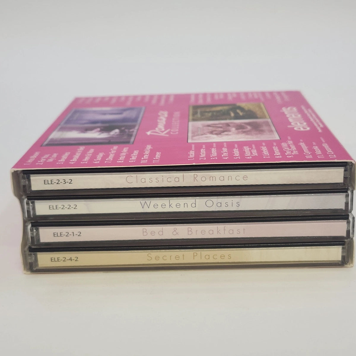 Elements Romance Collection 4 CD Box Set Bed Breakfast Classical Romance 2000