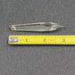 4 Rock Icicle Spear Crystal Faceted Glass Chandelier Prisms 2.9" Wire Connector