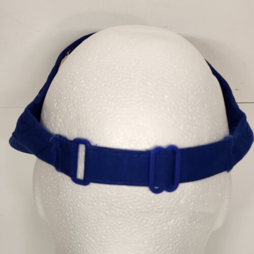 Builders Exchange of Central Ohio Blue Visor Hook and Loop Size Adjustment Hat