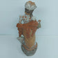 Atlantic Mold Western Woman Figurine 22in Ceramic Statue Prairie Lady Vintage