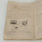 American Flyer 1952 Instruction Book S Gauge Train Manual AC Gilbert