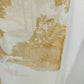 Yellow Gold Scarf Chiffon Monochromatic Design Forest Trees Rectangle 13" x 53"