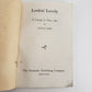 Lookin' Lovely a Comedy in Three Acts 1930 Sergel's Acting Drama Paperback Promo