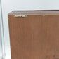 Wood Shadow Box Display Case Glass Door 14 Cubbies Wall Mount 16" Vintage