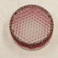 Manhattan Ruby Rose Powder Jar 1902 US Glass Cranberry Vanity Box Antique EAPG