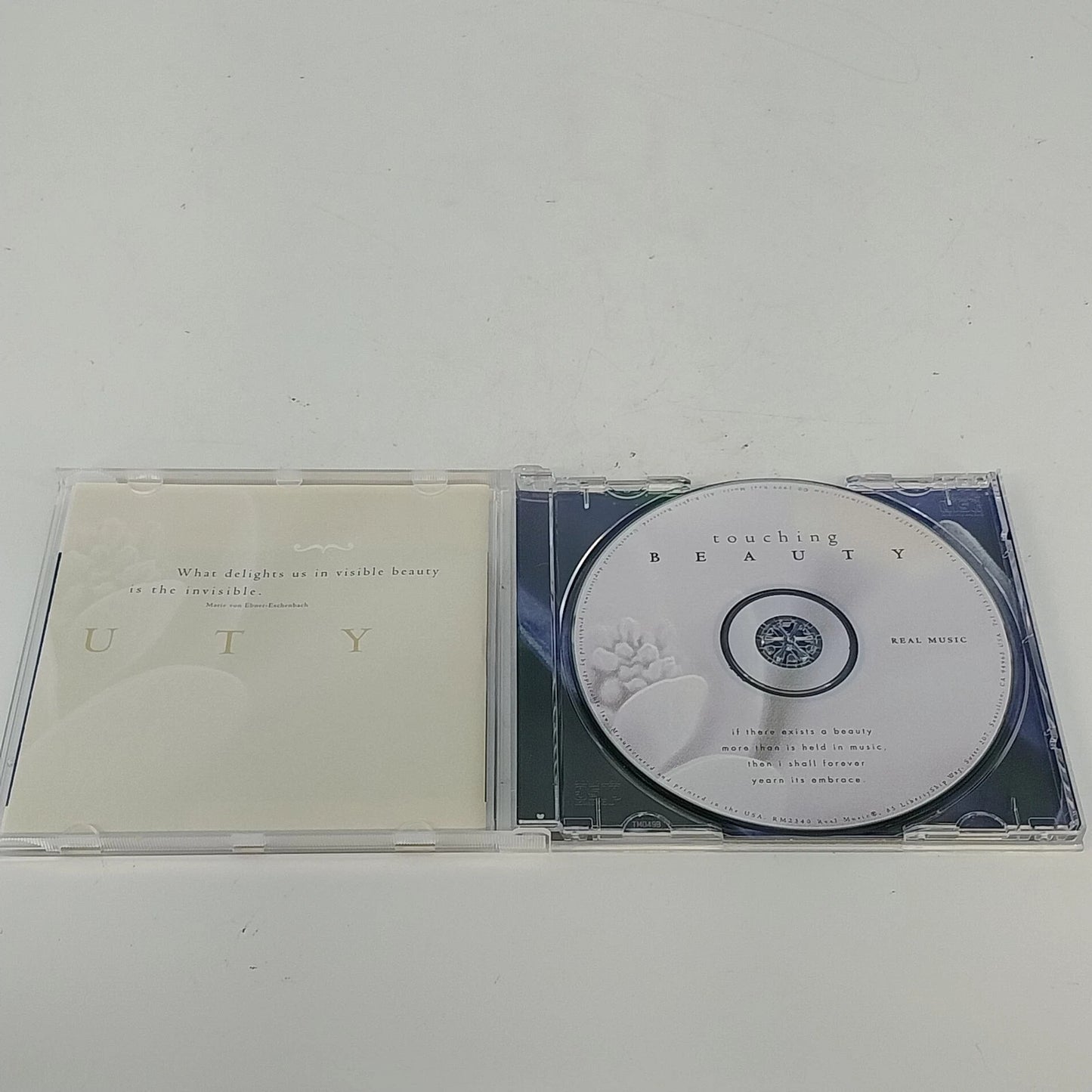 Touching Beauty Various Artists Real Music New Age Instrumental CD 1999 13 Track