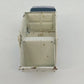 Tonka Mini Blue White Garbage Sanitation Truck Diecast Pressed Steel Vtg USA