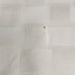White Rectangle Tablecloth with Windowpane Checkered Striped Pattern 52"x70"