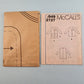McCall's 2727 Vintage Sewing Pattern '86 Misses Cardigan Jacket Sizes 20 22 24