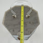 Dorset Rex Fifth Avenue Octagon Basket Weave Handbag Lucite Handle Vintage 1950s