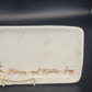 Burton Heaven & Nature Sing Christmas Platter Carla Grogan 13.5" Ceramic Vtg