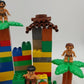 2 Pound Lego Duplo Bricks Mini Figures Accessories and Random Parts Mixed Colors