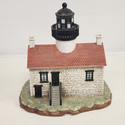 Lefton Alcatraz Lighthouse Lighted Figurine Limited Edition 4259/9000 Vintage