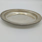 Stainless Steel Restaurant Plate liner Tray Serving Round Dish 3 Pc Silvertone