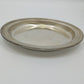 Stainless Steel Restaurant Plate liner Tray Serving Round Dish 3 Pc Silvertone