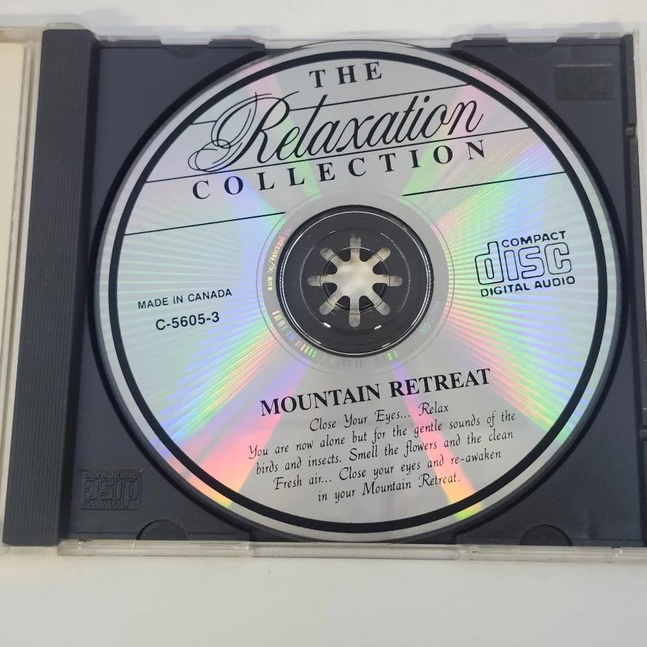 The Relaxation Collection 3 CD Rainstorm Mountain Retreat Country Stream 1990s