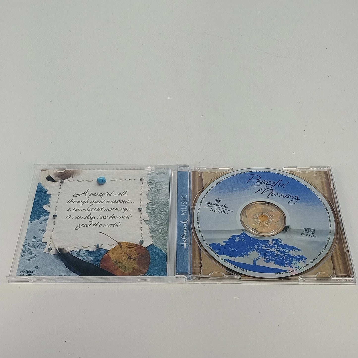 Hallmark Peaceful Morning CD 1997 Narada Instrumental New Age Relaxation Music