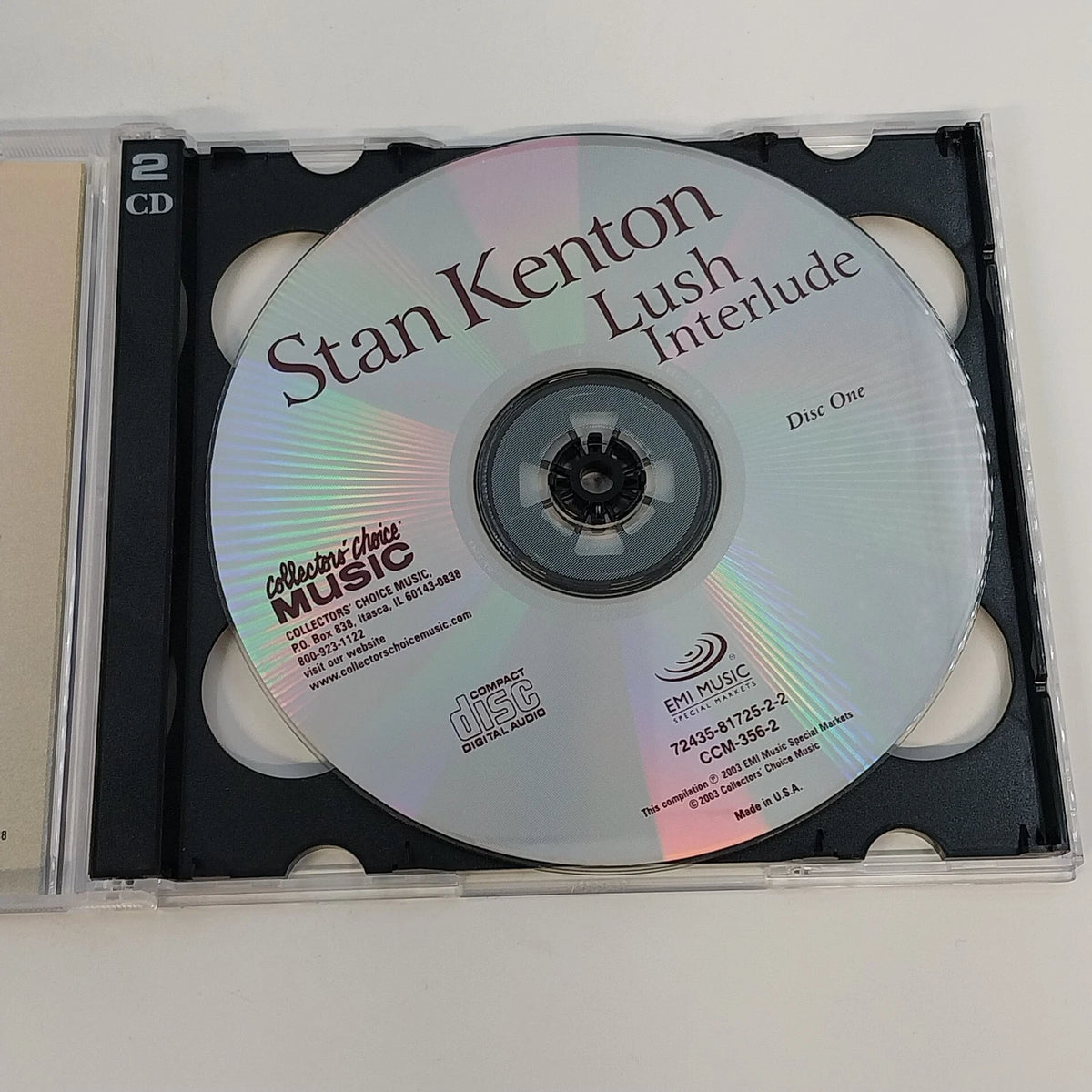 Stan Kenton Lush Interlude The Kenton Touch 2 CD Set CCM-356-2 2003