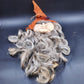 Halloween Witch Wall Decor Nylon 32”x12 Sculpted Cloth Face Doll Unique Handmade