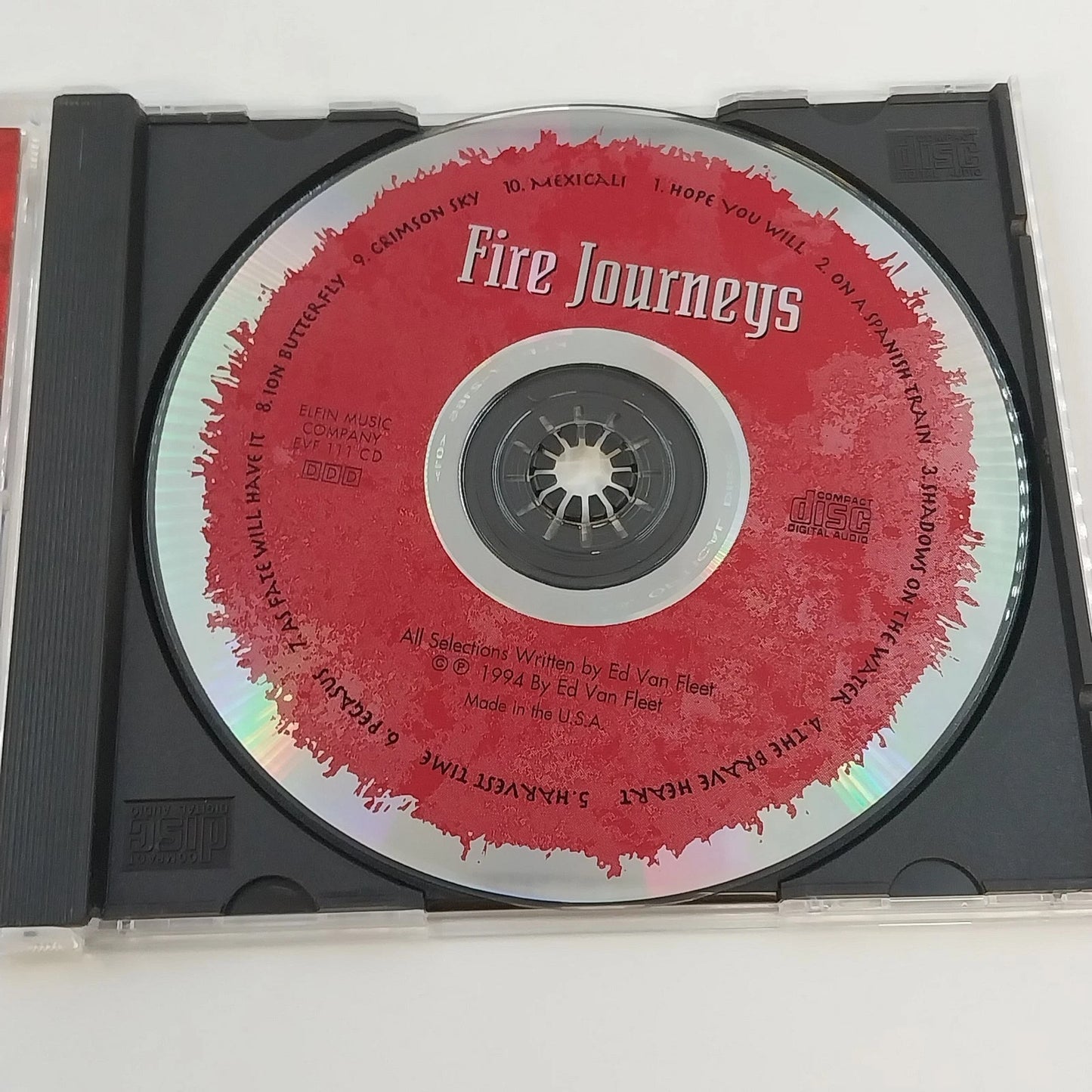 Ed Van Fleet 4 CD Lot Evening Passages Oceans Fire Journeys Light of Midnight