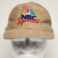 NBC Sports Golf Hat Adult Snapback Size Adjustment Khaki Low Profile Cap