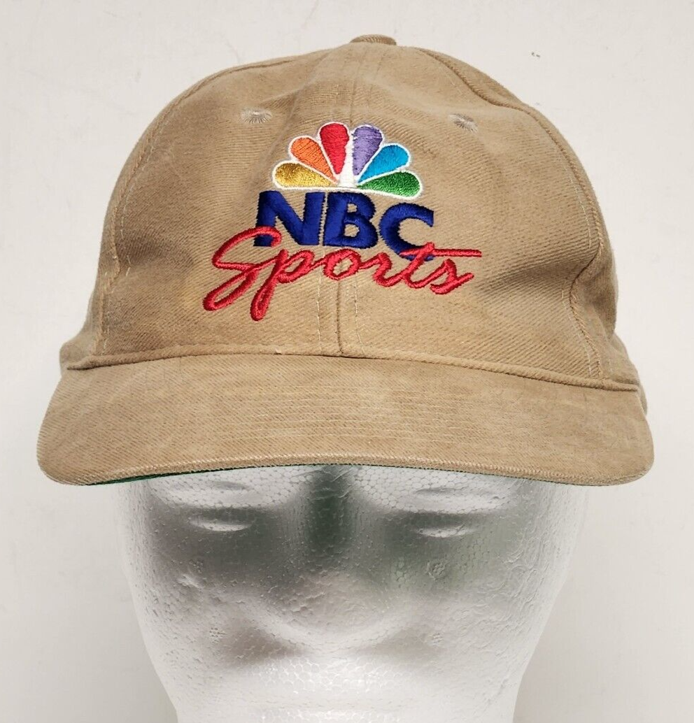 NBC Sports Golf Hat Adult Snapback Size Adjustment Khaki Low Profile Cap