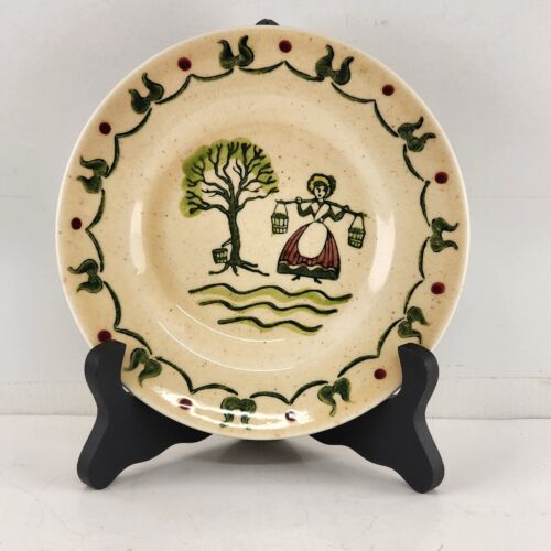 Poppytrail Homestead Provincial Bread & Butter Plate 6.5" by Metlox Tan Colonial