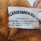 Andromicus Zapticon Planet Animals Sloth Plush 14" with Tags Rare Vintage 1982