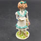 Beuciui Italy Capodimonte Figurine Girl w Glasses & Book Limited Edition 31/2500