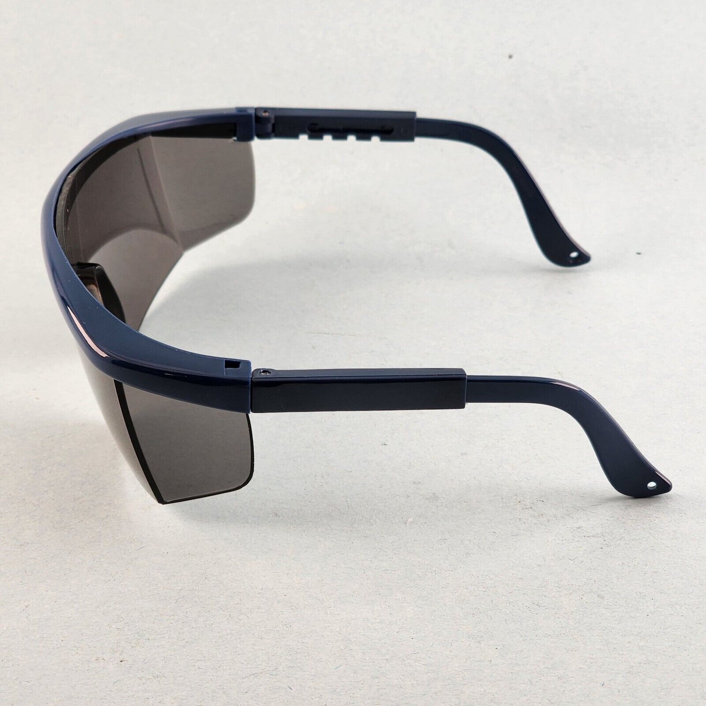 ERB Sting Ray Safety Glasses Half Frame Telescoping Temples UV Protection Z87.1+ (Blue, Gray & N/A)