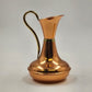 Lombard Copper Pitcher Made in England 6.5" Tall Decorative Jug Vase