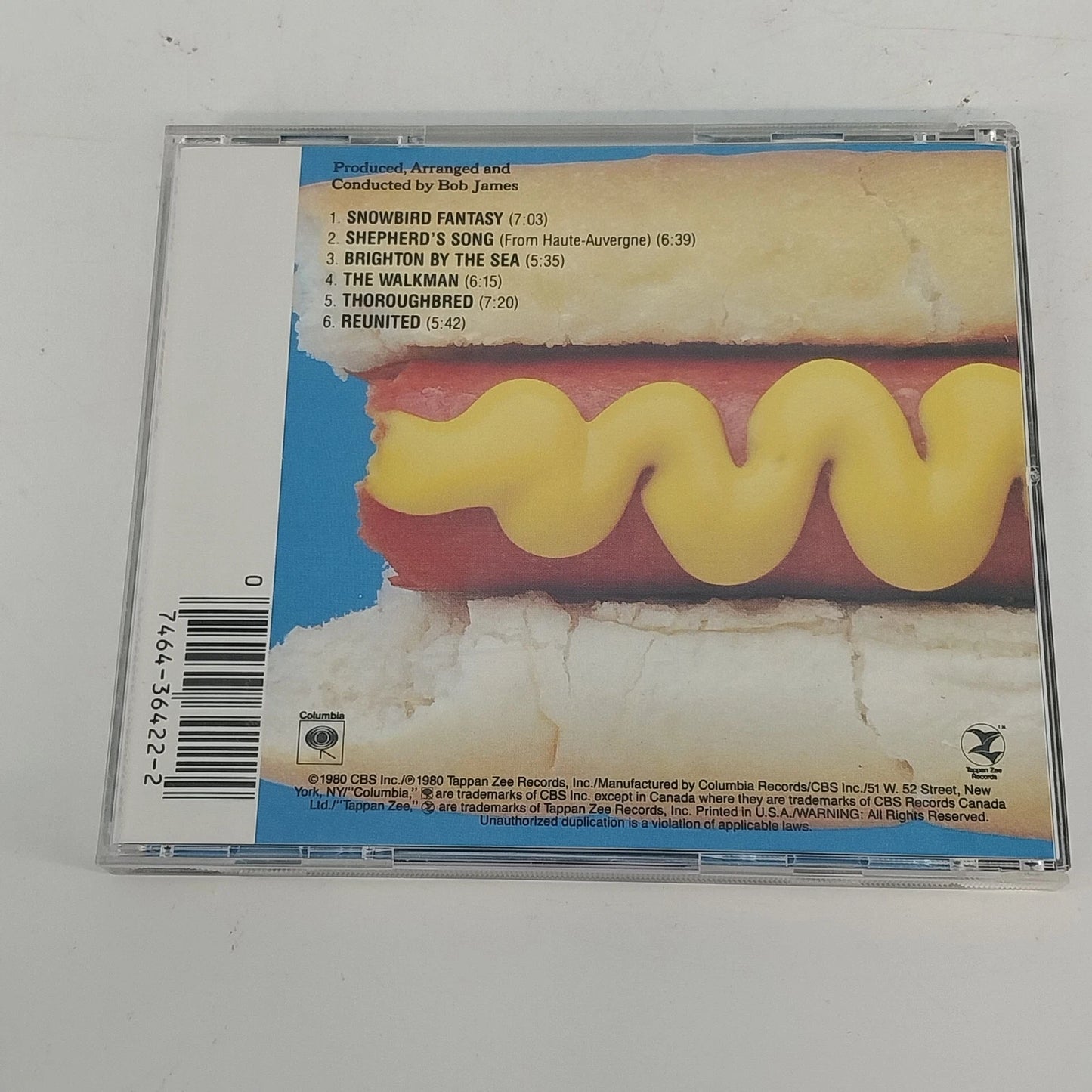 Bob James H CD 1980 Jazz Fusion Contemporary Jazz Digitally Mastered