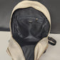 GUESS Women's Leather Backpack Triangle Logo 3 Zipper 3 Color 16" Tall Preowned