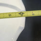 Indiana Glass Harvest Grape Milk Glass Footed Fruit Serving Bowl 12" Vintage