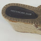 Montego Bay Club Wedge Sandals Brown Espadrille Platform Women's 7.5 Casual