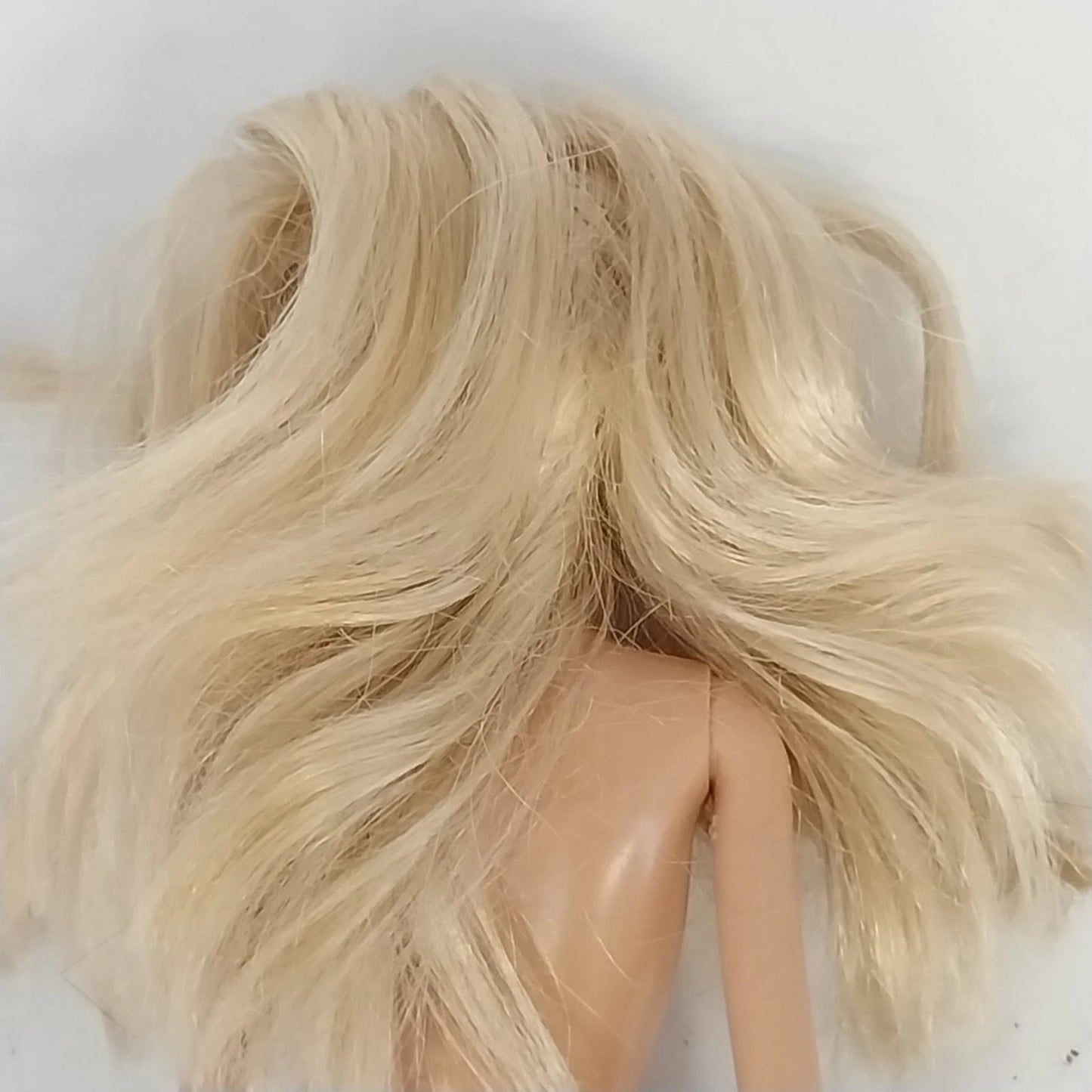 Mattel Barbie Doll Heart Tattoo Blonde Bendable Knees Nude 1998 Head 1999 Body