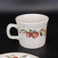 Wedgwood Quince Flat Cup & Saucer Fruit Ring Oven to Table Vintage England