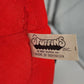 Christmas Stuffins Sitting Santa Claus Plush 15" Nylon Candy Cane 1993 Indonesia