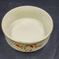Autumn Leaf French Baker Bowl 3 Pint 7.75" Round Hall's Superior - Jewel Tea Vtg
